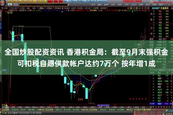 全国炒股配资资讯 香港积金局：截至9月末强积金可扣税自愿供款帐户达约7万个 按年增1成