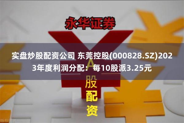 实盘炒股配资公司 东莞控股(000828.SZ)2023年度利润分配：每10股派3.25元